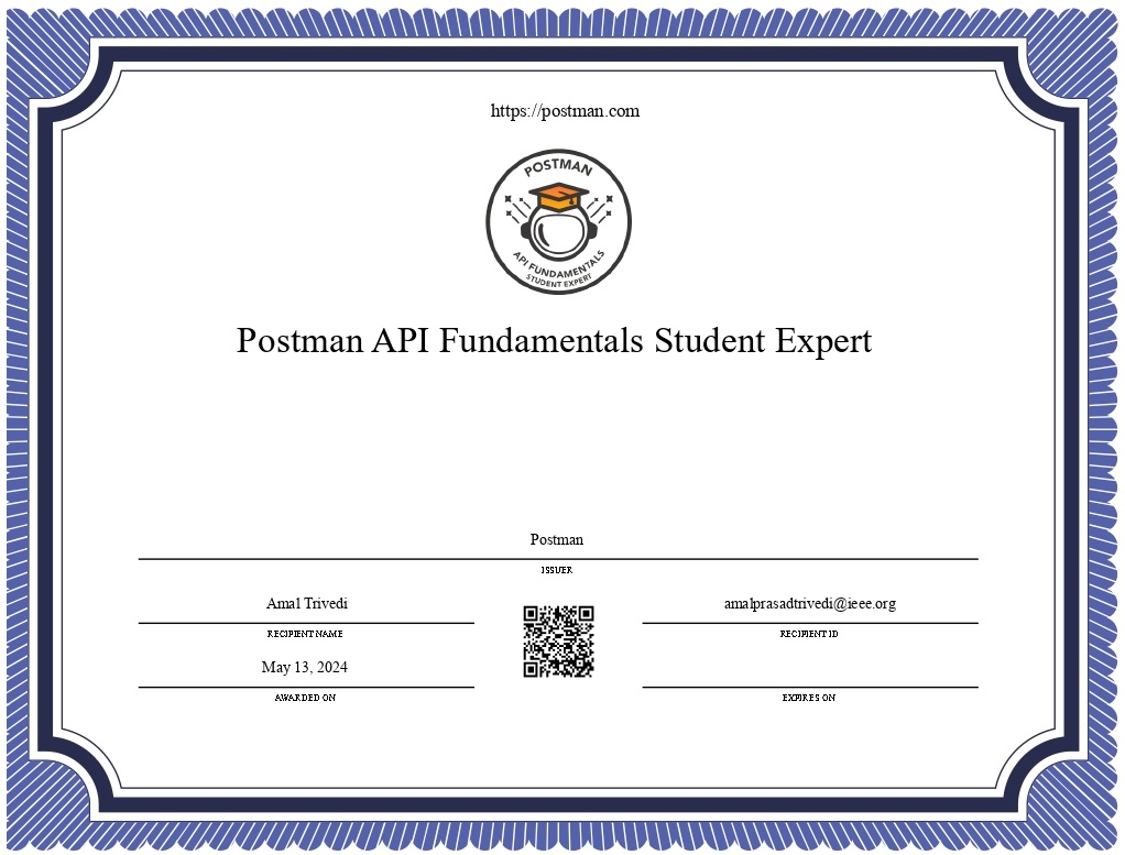 Postman's Students Expert